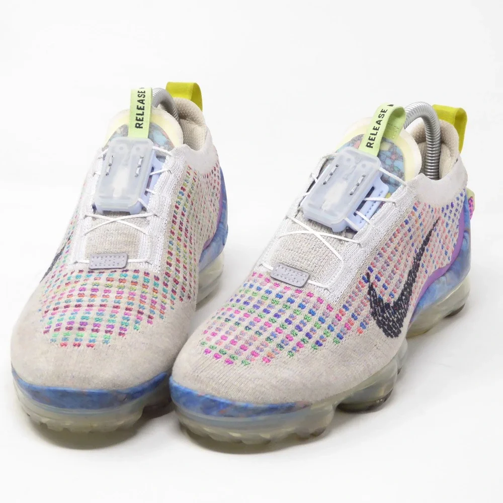 Nike Kids Air VaporMax 2020 Flyknit Grey Multi CJ4069-003 Size 5.5Y